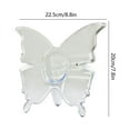 thumbnail image 3 of NWOKYZGH Butterfly Flower Vase - Clear Acrylic Vases for Flowers, Modern Single Rose Vase Home Decor, Unique Decorative Vases for Desktops Bookshelf Bedroom Wedding Housewarming Gifts, 3 of 6