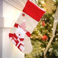 thumbnail image 3 of Bangcool Christmas Stocking Patterned Cartoon Large Tree Hanging Stocking Cuff Stocking, 3 of 10