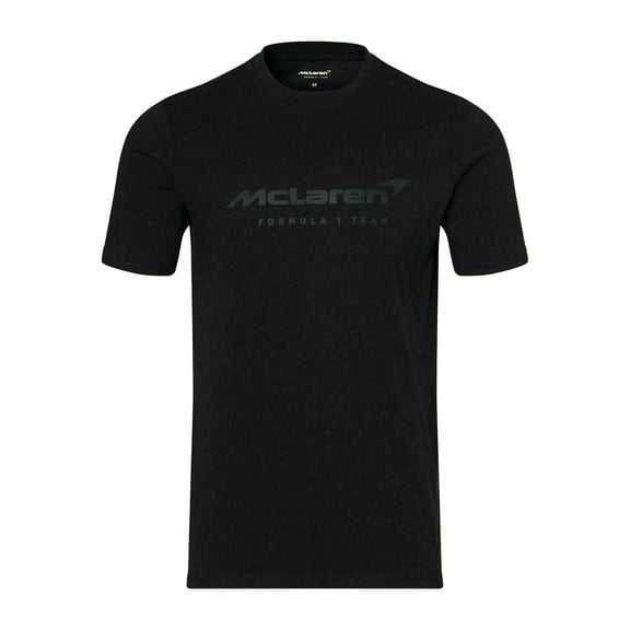 McLaren F1 Men's Core Essentials Logo T-Shirt -Black/White/Papaya/Phantom/Storm Gray