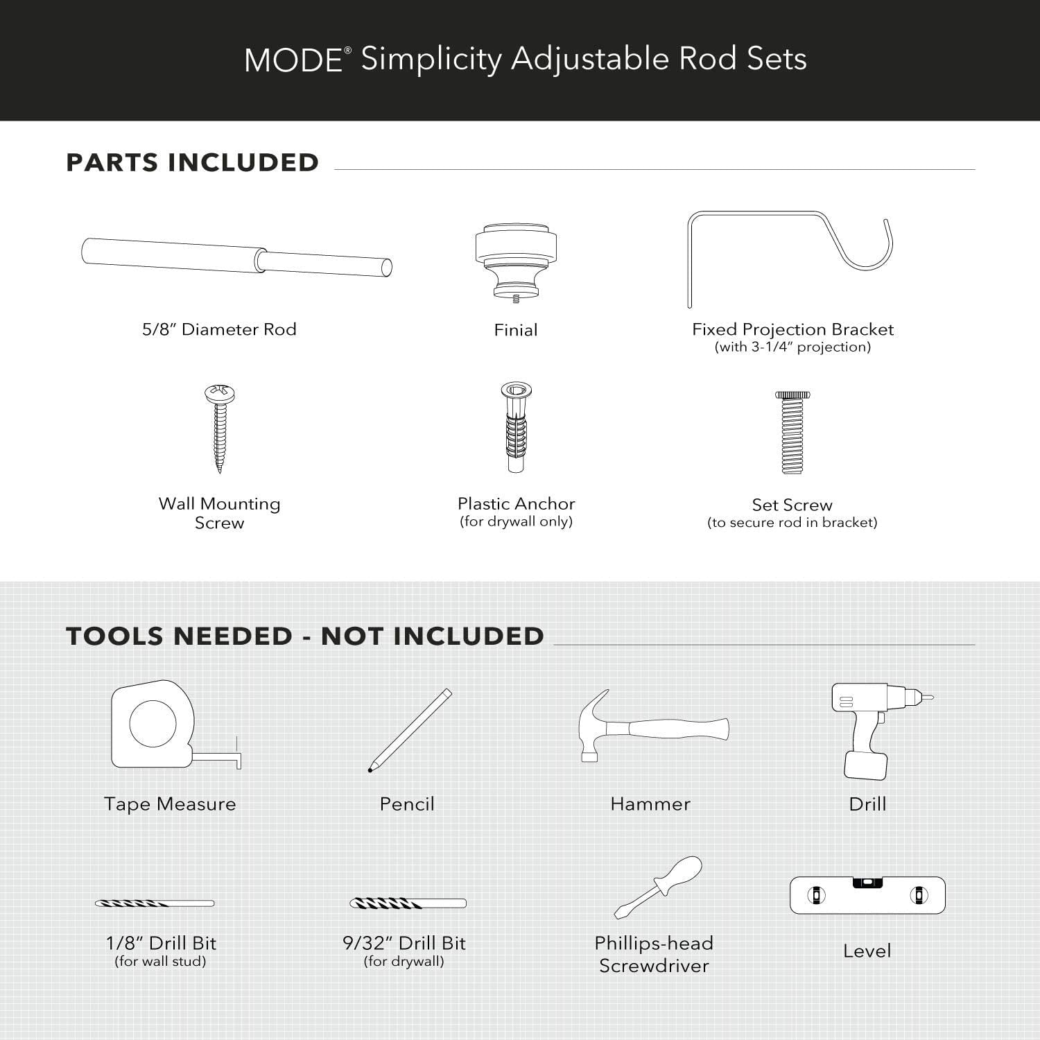 kudosprs.com 32 to 90 in Nickel MODE Simplicity Single ...