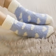 thumbnail image 1 of Neinkie Womens Fuzzy Socks Fluffy Slipper Soft Cabin Fleece Sleep Cozy Socks, 1 of 9