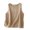 Khaki #715, variant on Bovemsi Women's Cotton Linen Camisole - Lightweight Comfortable V Neck Sleeveless Vest, Outer Wear, Black Base Layer Camisole
