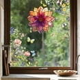 thumbnail image 6 of Flower Acrylic Suncatcher Window Hanging Pink Flower Sun Catcher Floral Home Decor Garden Decoration Gift for Her, Beautiful Floral Art Display for Flower Enthusiasts, 6 of 6