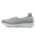 thumbnail image 7 of GUOBIOZIY Women's Comfortable Walking Shoes - Tennis Athletic Casual Slip on Sneakers Walking Shoes(Grey,7), 7 of 7