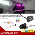 thumbnail image 4 of GTINTHEBOX APP Remote 16-Colors RGB LED Front Grille Lights Kit For 2019-2022 Toyota RAV4, 4 of 12