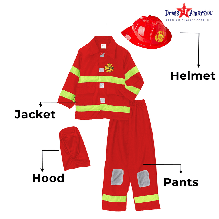 Fire-fighting jerseys, pants, scarves, team wear