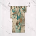 thumbnail image 5 of 3 Piece Bath Towels Set Bath Towel, Hand Towel and Face Towel for Bathroom, Gym, Hotel Natural Abstract Shapes, 5 of 8