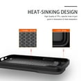 thumbnail image 3 of SOATUTO For iPhone 14 iPhone 14 Pro Max iPhone 14 Plus iPhone 14 Pro 2022 Wallet Case with Card Holders Slots Dual Layer Shockproof Hard PC Soft TPU Slide Flip Protective Case - iPhone 14 / Black, 3 of 5