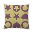 thumbnail image 1 of Ahgly Company Indoor Square Contemporary Throw Pillow, 18 inch by 18 inch, 1 of 5