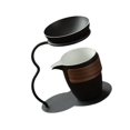 thumbnail image 3 of Infusor de té de cerámica, juego de filtros de té Kung Fu, accesorios de hojas sueltas, colador de té con fugas para cocina, amantes del té,, 3 of 9