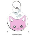 thumbnail image 3 of Funny Cat Paw Deep Engraved Stainless Steel Pet ID Tag For Dog Cat Collar Pendant Microchip Pet Accessories SUCS, 3 of 4