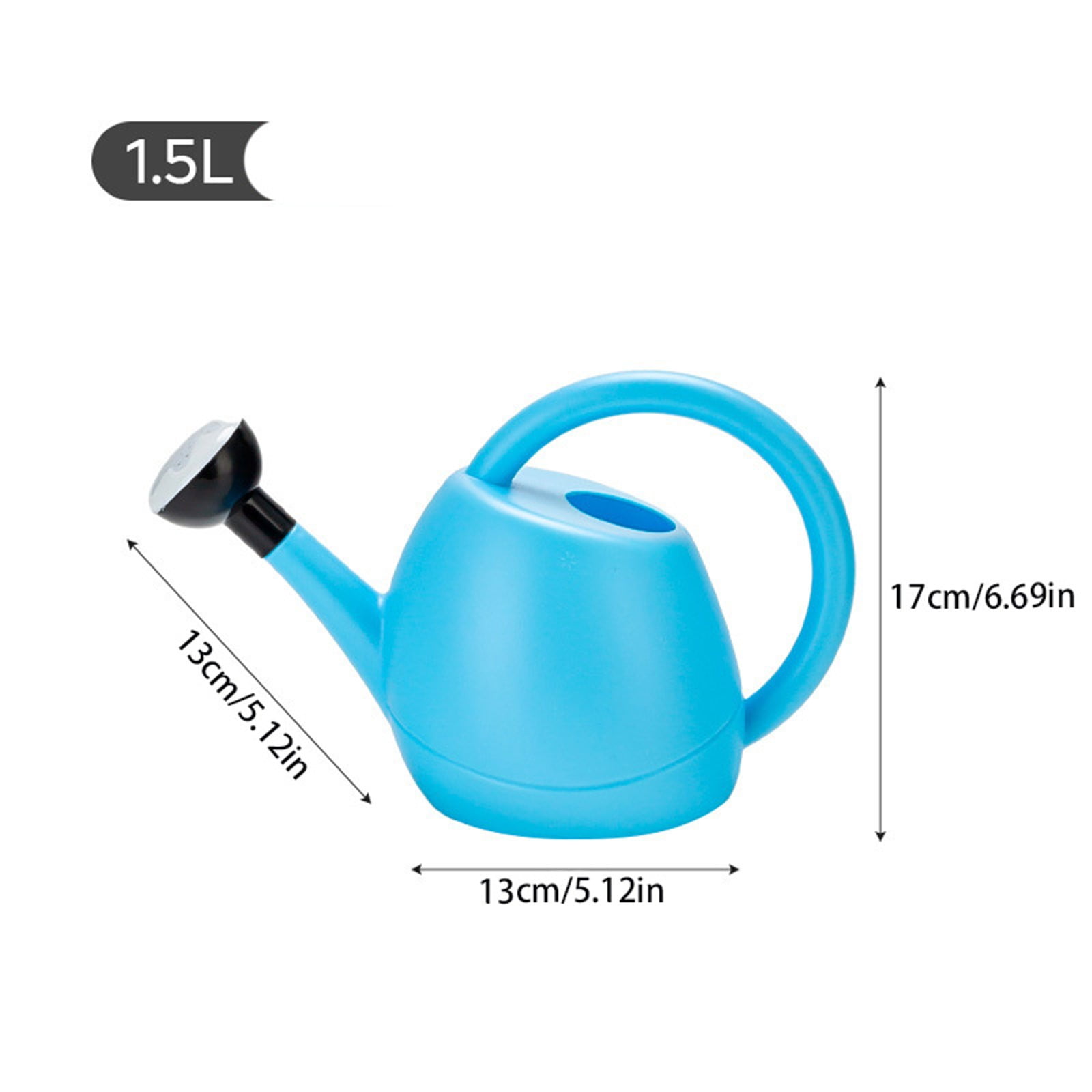 XYKA Watering Can 1 Gallon for Indoor Plants Can Large Capacity Extra Long Spout Plastic One Construction For Indoor & Outdoor Use Gardening