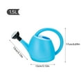 TSApan Watering Cans Watering Can Large Capacity Extra Long Spout Plastic One Construction For