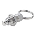 Durable Stainless Steel Spring Lock Pin Featuring Pull Ring Design ...
