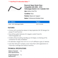 thumbnail image 2 of Reservoir Upper Heater Hose - Compatible with 2006 - 2010 Volkswagen Beetle 2.5L 5-Cylinder GAS 2007 2008 2009, 2 of 2