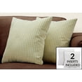 thumbnail image 4 of Pillows, Set Of 2, 18 X 18 Square, Insert Included, Decorative Throw, Accent, Sofa, Couch, Bedroom, Green Hypoallergenic Polyester, Modern, 4 of 5