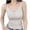 B-Khaki, variant on Wyobmus Spaghetti Strap Tank Tops for Women Basic Solid Camisole Undershirt Solid Color Dance Outfit Yoga Clothes With Chest Pad A-Brown