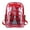Red, variant on XGeek Clear TPU Backpack Transparent Travel Bookbag,Unique Design, Student DIY Doodle Bookbag, for School,Sports,Work,Security Travel,College