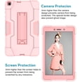 thumbnail image 4 of Funda para Galaxy Tab A 8.0 2019, resistente, resistente, de cuerpo completo, híbrida, a prueba de golpes, con función atril, para Samsung Galaxy Tab A 8.0 2019, modelo SM-T290/SM- T295-6, oro rosa Adepaton CZDZ-ST167-3, 4 of 7