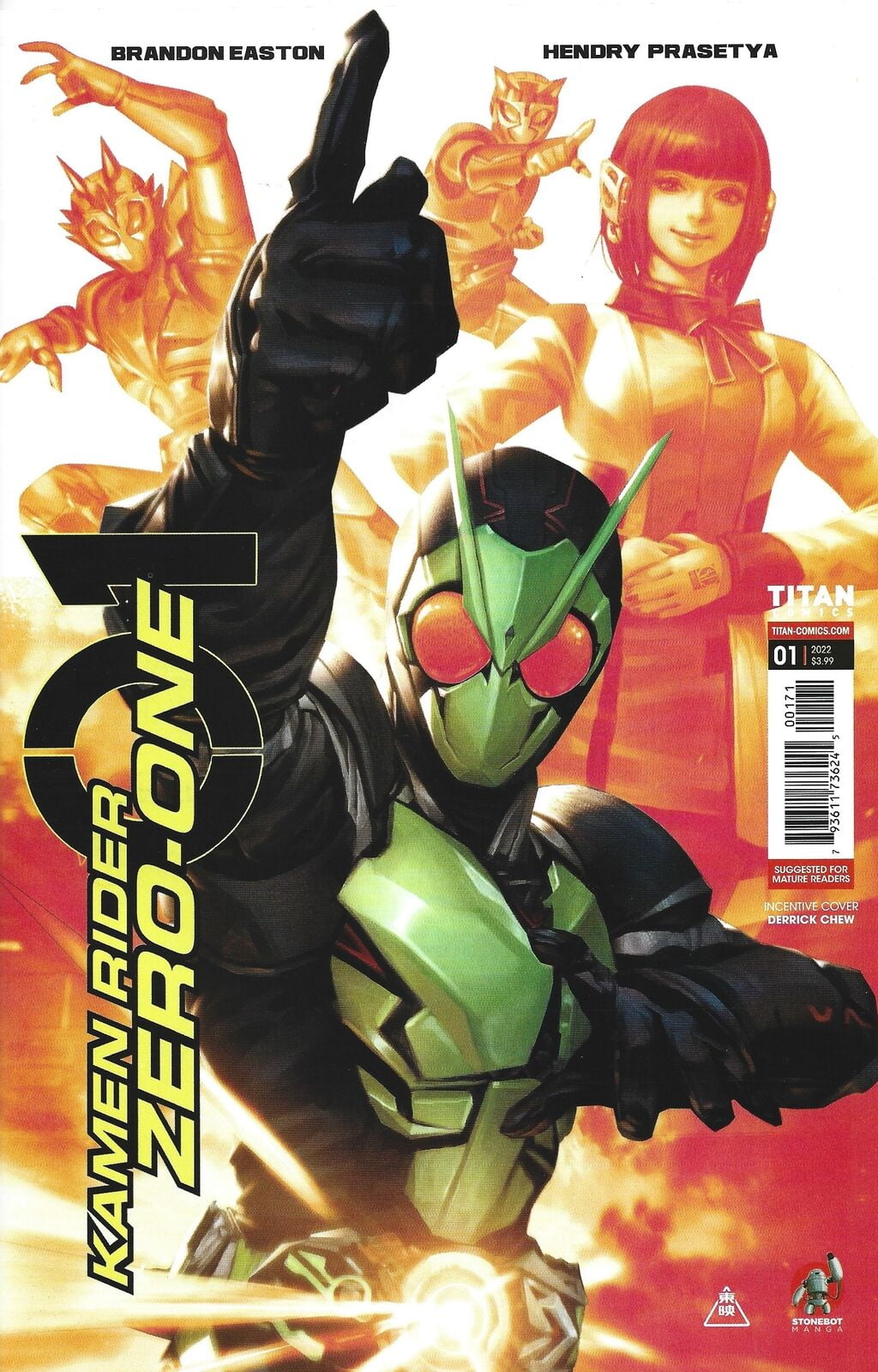 Kamen Rider Zero-One #1G VF ; Titan Comic Book - Walmart.com