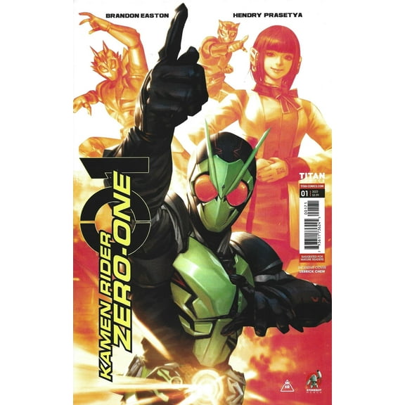 Kamen Rider Zero-One #1G VF ; Titan Comic Book
