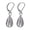 Silver, variant on Gold Plated Heart Dangle Earrings for Women,Silver Dangle Leverback Earrings Hypoallergenic Love Heart Dangle Drop Earrings for Jewelry Gifts