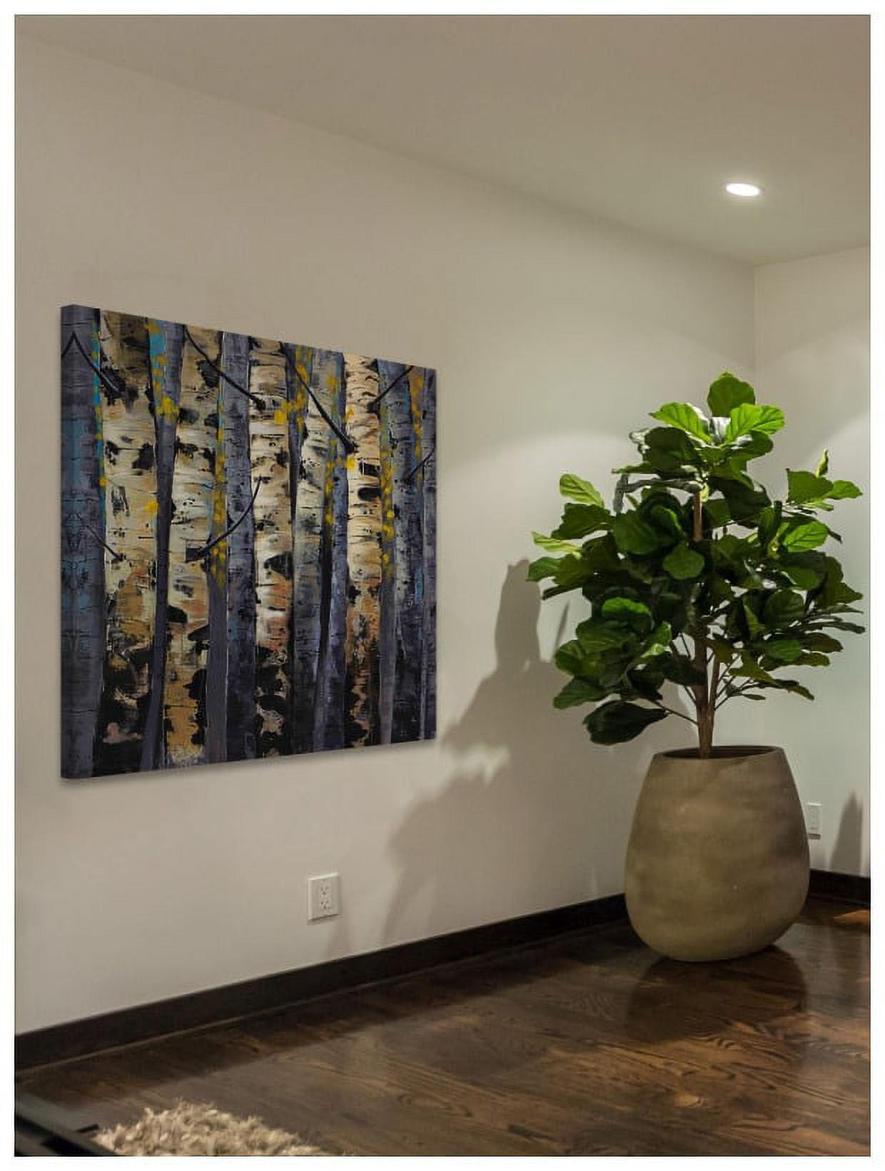 "Gold Infusion I" Painting Print on Wrapped Canvas