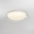 thumbnail image 2 of Bubble 1 - Light White - LED Acrylic And Steel Flush Mount Light, 2 of 4