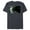 Navy Heather, variant on Alien 45th Anniversary Alien: Covenant Praetomorph Xenomorph - Short Sleeve Blended T-Shirt for Adults - Customized-Dark Heather