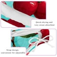 thumbnail image 3 of Cherry Detachable Sponge Adjustable Strap Bikini Set, Two-Pack Swim Suits for Versatile Swim Wear Looks, 3 of 6