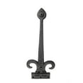 thumbnail image 4 of Heavy Duty Strap Hinge for Gates and Doors Decorative Large 15 1/2" Wrought Iron Fleur De Lis Design Renovators Supply, 4 of 9