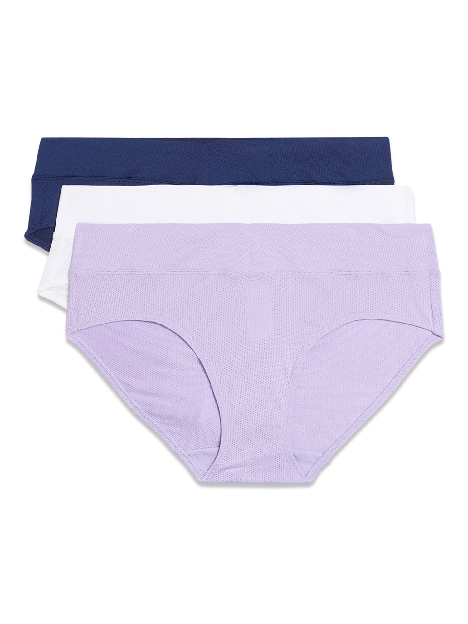 3pk NWT 3XL//10 Warner’s Blissful Benefit No Muffin Top Panties Underwear Hipster