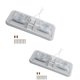 thumbnail image 1 of Adjustable 12V Dc Interior Led Rv Ceiling Light Fixture - 800Lm 96 Leds with On/off Switch - Ideal for Motorhomes, Boats, and Caravans, 1 of 5