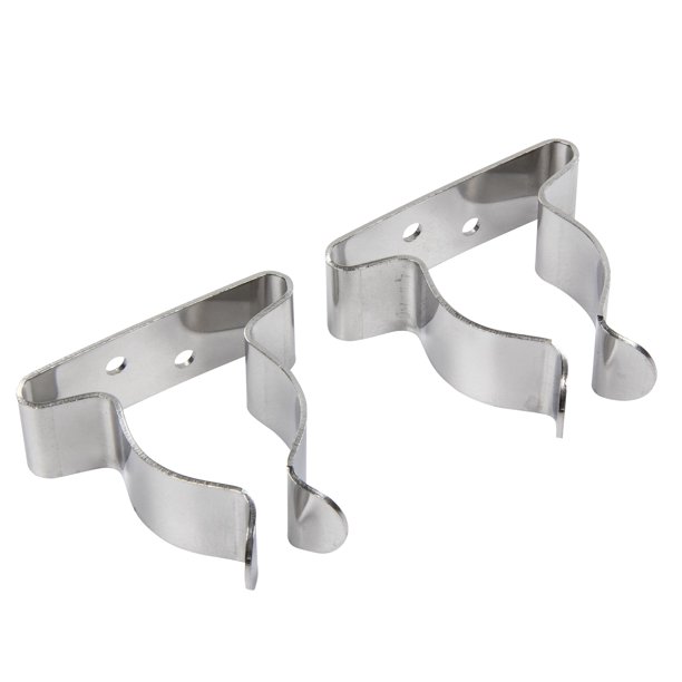 Seachoice 72031 Spring Clamps Pack of 2 Polished Stainless Steel