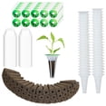 thumbnail image 1 of Plant Growing Basket Planting Set 50 Planting Baskets + 50 Transparent Covers + 50 Planting Cotton + 50 Stickers, 1 of 8