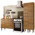 thumbnail image 1 of Cocina Integral Completa Emilly Front Madesa 02 - Marrón Madesa GREM169002, 1 of 5