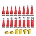 thumbnail image 4 of 5-14mm Universal Integrated Rubber Nozzle Tool Kit Steel Nozzle Stainless Xmas K9W9, 4 of 6