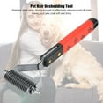 Pet Hair Comb Stainless Steel Pin Grooming Deshedding Tool for Dogs