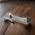 thumbnail image 4 of Lefu Kick Down Door Stopper Zinc Alloy Foot-Operated Lever Door Stop Non-Slip Rubber, 4 of 9
