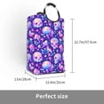 thumbnail image 3 of Lsque colorful mushroom Skull rainbow Laundry Basket, Laundry Hamper, Dirty Clothes Hamper for Laundry, Collapsible, Waterproof Laundry Baskets with Aluminum Handles for Laundry, Dorm, Family, 3 of 6