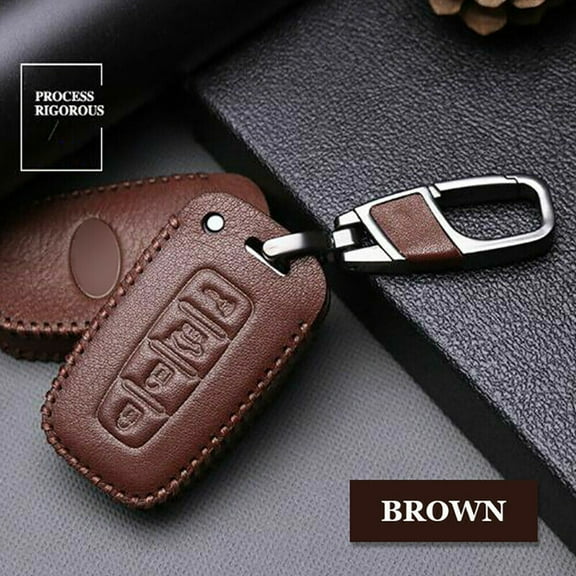 Super Leather Smart Car Key Fob Case Cover For Hyundai Sonata For KIA Optima