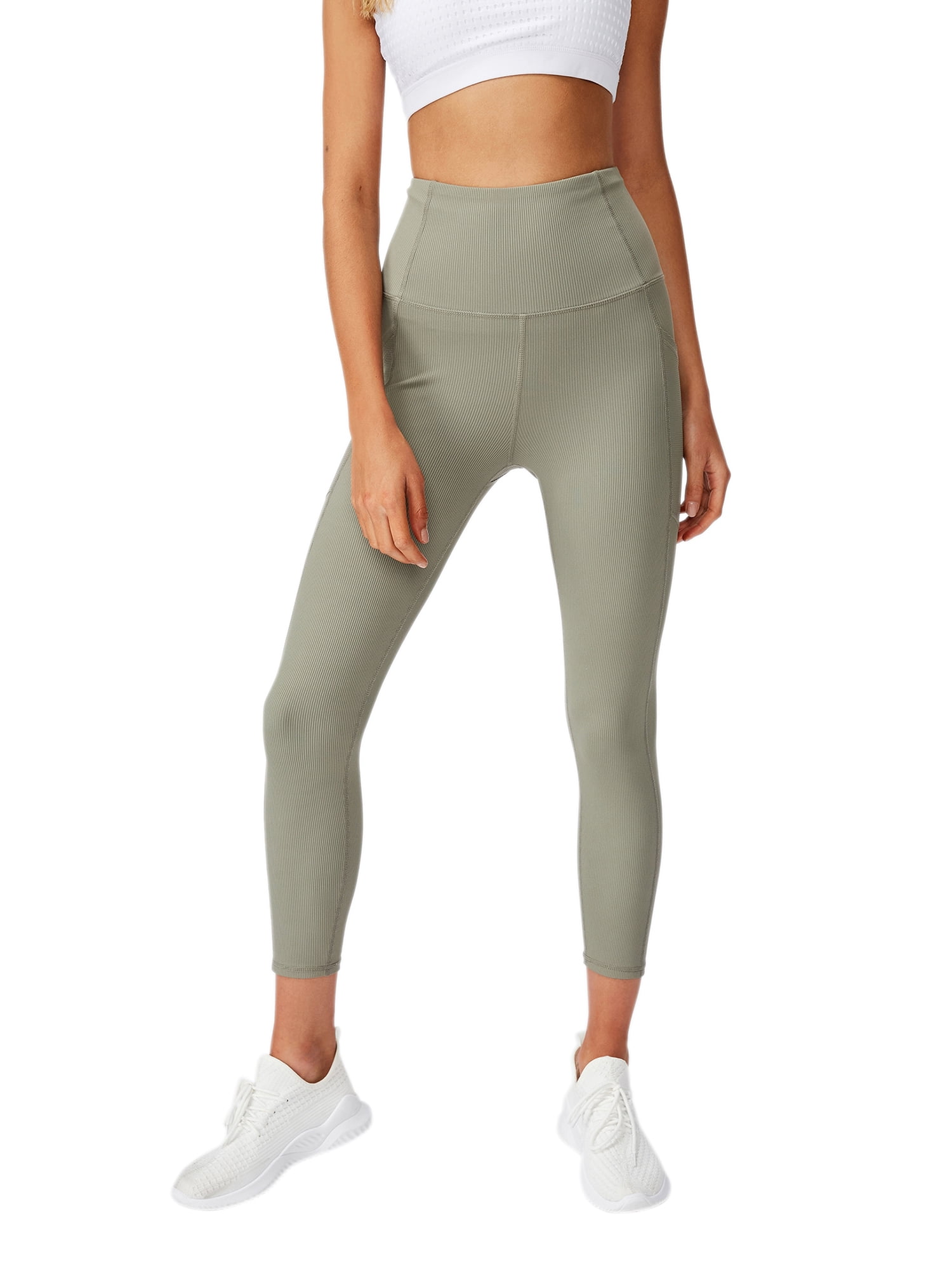 Cotton On Body - Cotton On Body Women's Active Rib 7/8 Tight - Walmart.com - Walmart.com