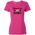 thumbnail image 3 of Inktastic Maine Coon Mama with Flowers and Arrow Women's T-Shirt, 3 of 5