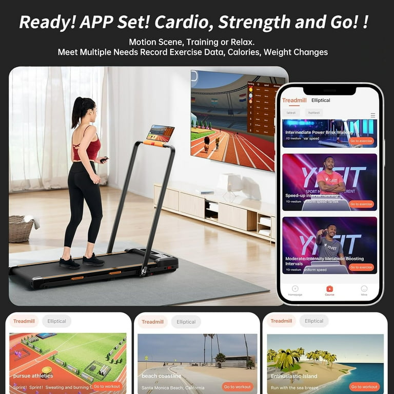 Beach folding treadmill hotsell