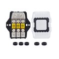 thumbnail image 5 of Rushawy Car Audio Distribution Fuse Block Multifunctional for Boats Vehicles RV 3 Way, 5 of 9
