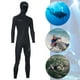 thumbnail image 5 of Traje de neopreno con cremallera frontal para hombre, traje de neopreno con capucha y protección solar, nailon para surf submarino Hugtrwg Para estrenar, 5 of 9