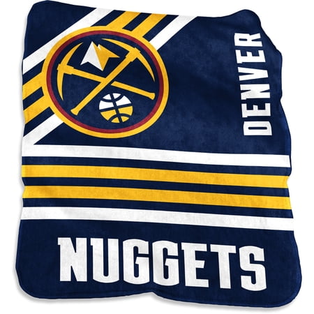 Denver Nuggets 50 x 60 Plush Raschel Throw Blanket