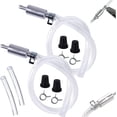 thumbnail image 2 of Sltwyw Brake Bleeder Hose - One Way Check Valve Tube, Brake Bleeder Check Valve for Car Motorcycle Clutch, Soft Tube with Metal Clips, Universal Brake Bleeder Kit for Hydraulic Brake System(2 Pack), 2 of 9