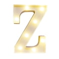 thumbnail image 1 of Amdohai Alphabet LEDs Light Standing Letters Sign with Bulbs Night Lamp Warm White Constant Bright Light Effect 2 * AA Cell Operated IP54 Water Resistance for Birthday Christmas Wedding Home Party Bar, 1 of 8