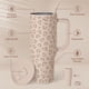 thumbnail image 2 of Vaso SANDJEST de 40 oz con mango de acero aislante Leopard, 2 of 8